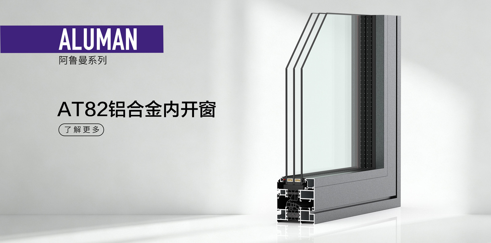 AT82系列铝合金内开窗
